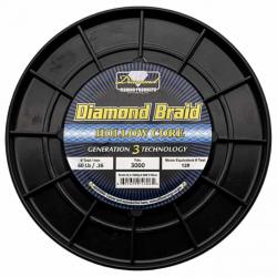 Tresse Diamond Braid Hollow Core Generation 3 Bleu 60lb 2750 m (3000 Yds)