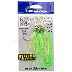 Blue Crab Jigging Assist Single Hook Vert 3/0