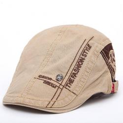 Superbe Casquette Couleur Beige Foncé -