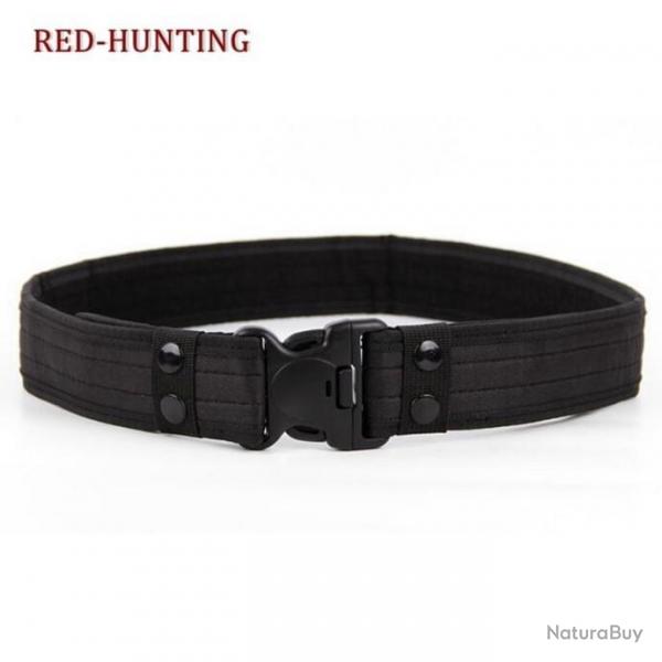 Ceinture Tactique Noir Rglable -