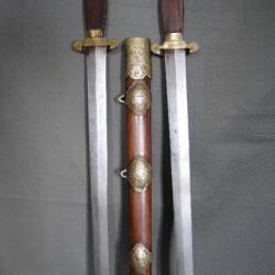 Paire d'épées doubles Chinoise dit shuang jian - Chine, 19ème siècle (2)