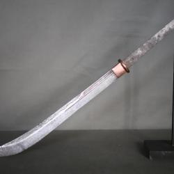 Lame de lance naginata avec signature - Japon, 19ème siècle ou antérieure