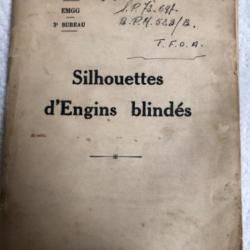 Véritable de reconnaissance des tanks, 2 eme guerre mondiale