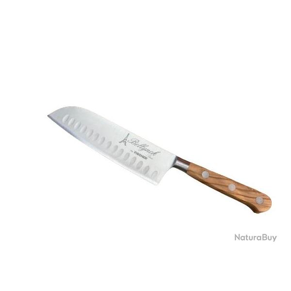 COUTEAU SANTOKU 18 CM BELLYNCK BBR TOUR EIFFEL