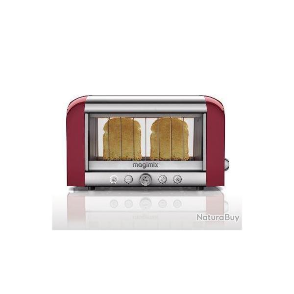 GRILLE PAIN TOASTER MAGIMIX Rouge