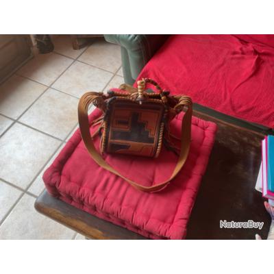 Sac de selle en cuir Western Horse selle de trail traditionnelle