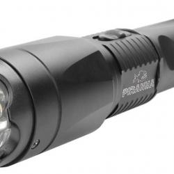 LAMPE SHOCKER PIRANHA PIFC1 FLASH-TAC - 2 200 000 VOLTS - 400 LUMENS NOIR RECHARGEABLE