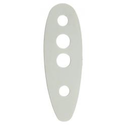 Intercalaires en plastique blanc 1,2 mm épaisseur 1,2 mm