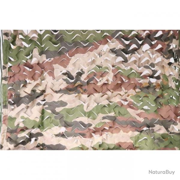 Bche / Filet d'Ombrage Camo CCE - Trs Rsistant 300 Deniers 5x5m