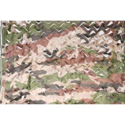 Bâche / Filet d'Ombrage Camo CCE - Très Résistant 300 Deniers 3x3m