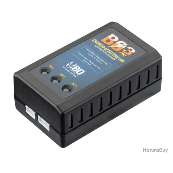 Chargeur de batterie BO3 LiPo 7,4V et 11,1V Chargeur de batterie