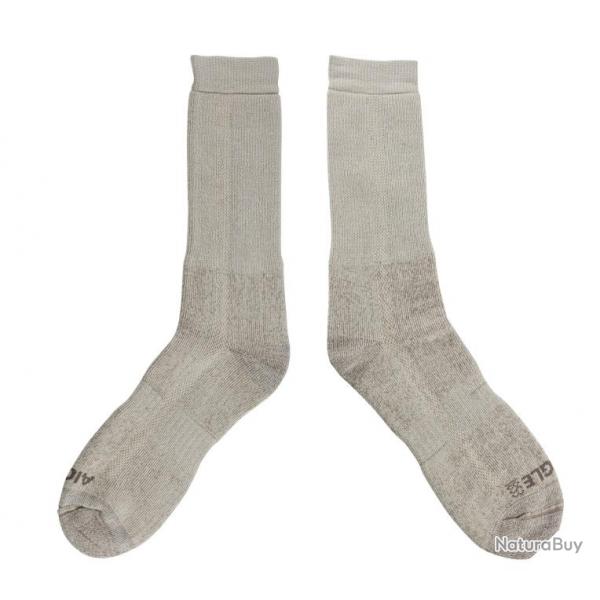 Chaussettes de randonne Aigle Sable P.35 au P.38 beige