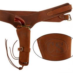 Ceinturon Confederation State - 110 cm - Marquage US + holster. Ceinturon Confederation state 110cm 