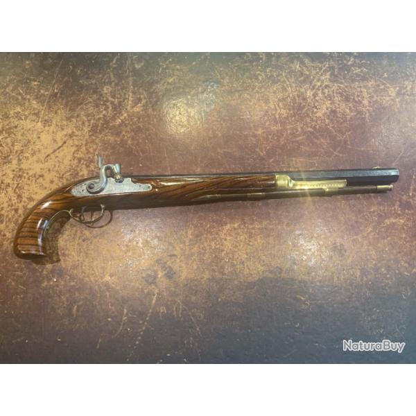 Pistolet  percussion Pedersoli Bounty calibre 44 version Luxe