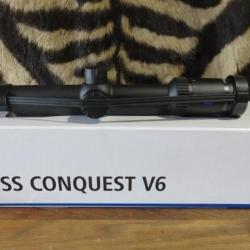 Lunette ZEISS Conquest V6 1.1-6x24i M réticule 60 à rail
