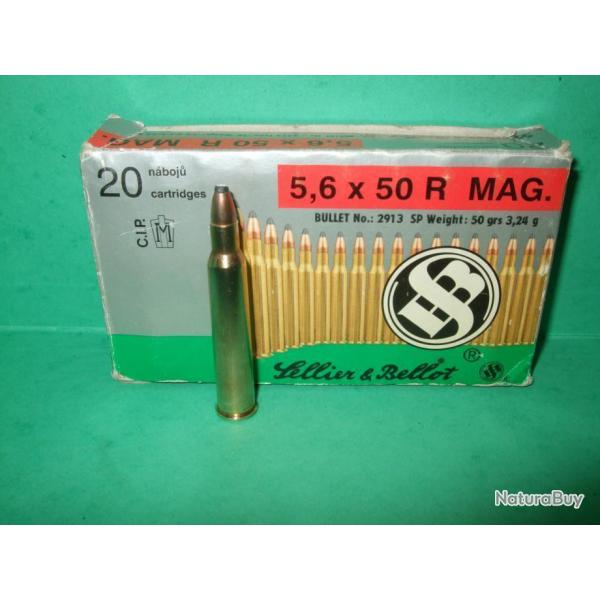 UNE!!!  BELLE CARTOUCHE cal.5,6x50R Magnum