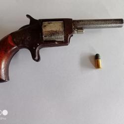Revolver 22 Court poudre noire