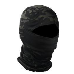 TACVASEN Cagoule de Chasse/Paintball/ Wargame Capricorn Noir -