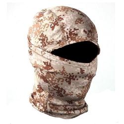 TACVASEN Cagoule de Chasse/Paintball/ Wargame Jungle Desert -