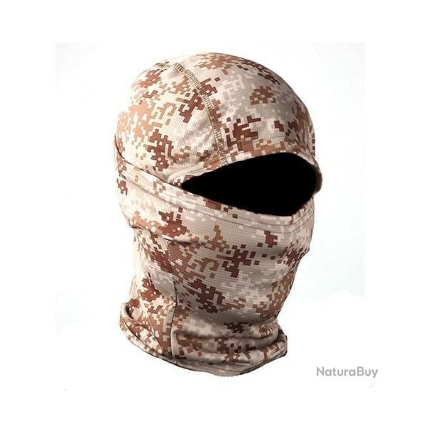 TACVASEN Cagoule de Chasse/Paintball/ Wargame Jungle Desert -