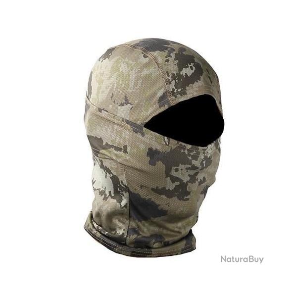 TACVASEN Cagoule de Chasse/Paintball/ Wargame Striped Mountain -