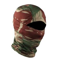 TACVASEN Cagoule de Chasse/Paintball/ Wargame Rouge/Vert