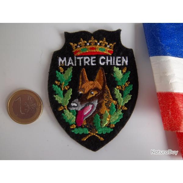 cusson collection militaire Matre-chien insigne tissu