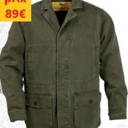 VERNEY-CARRON ROCK VESTE - veste en jean doublé - non doublée - carnier Taille XL