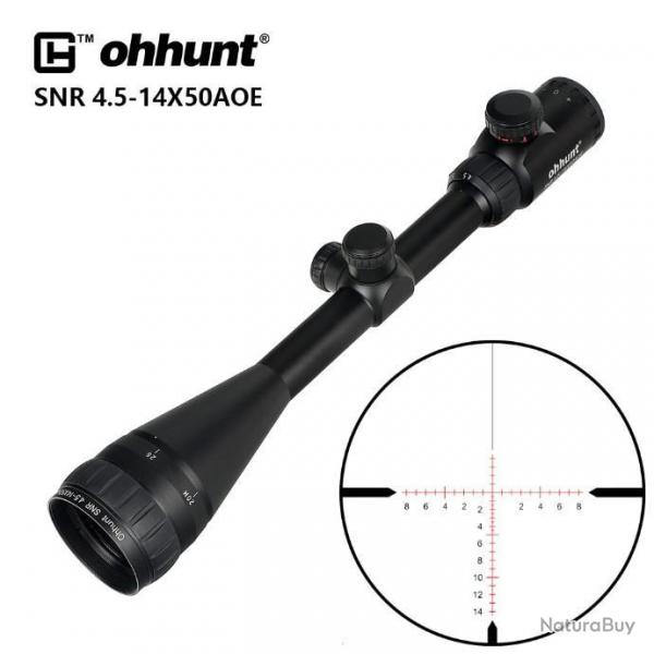 OHHUNT Lunette de chasse 4.5-14X50 -