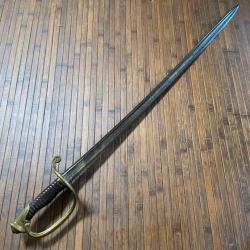 SABRE OFFICIER OU ADJUDANT INFANTERIE ML 1855 MANUFACTURE D'ARMES DE ST ETIENNE