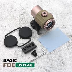 DawnForce Loupe De Visée 3X G43 FLAG BASIC FDE Paiement en 3 ou 4 fois -