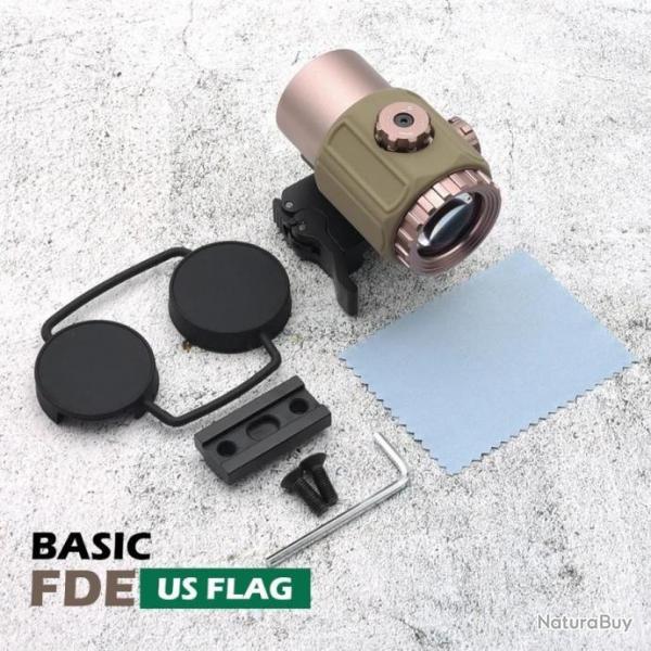 DawnForce Loupe De Vise 3X G43 FLAG BASIC FDE Paiement en 3 ou 4 fois -