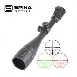 SPINA OPTICS 6-24x50 AOE lunette de visée rouge vert éclairé fusil porté arbalète