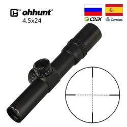 Ohhunt Guardian 4.5x24, lunette de visée 30mm, Tube optique tactique, ,