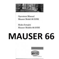 notice MAUSER 66 S / 66 SM (envoi par mail) - VENDU PAR JEPERCUTE (m2014)