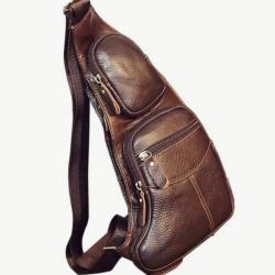 Sac en cuir style Holster