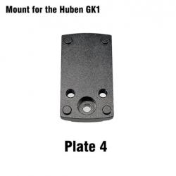 Embase montage pour point rouge pour Huben GK1 - Modèle 4