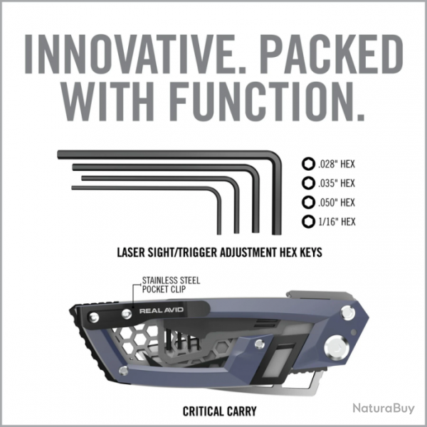 OUTIL MULTIFONCTION GUN TOOL EDGE PISTOLET