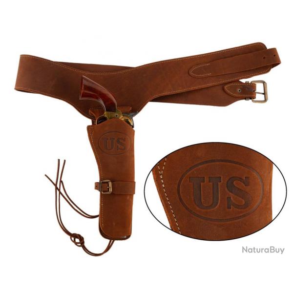 Ceinturon Union state - 110 cm - Marquage US + holster-Ceinturon Union state - 110 cm - Marquage US