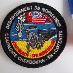 écusson militaire 76 ème anniversaire débarquement Normandie gendarmerie