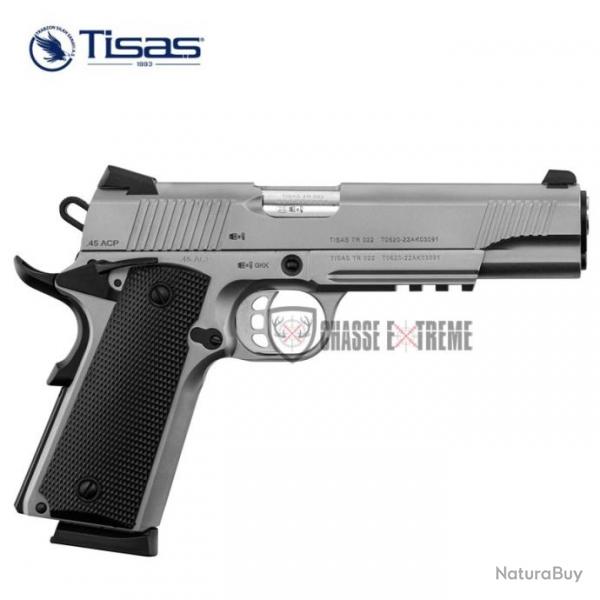 Pistolet TISAS Zig PC 1911 Inox 5'' Cal. 45Acp