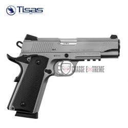 Pistolet TISAS Zig Pcs 1911 Inox 4.25" Cal. 45Acp