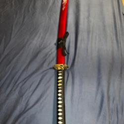 Katana acier T10 forgé main