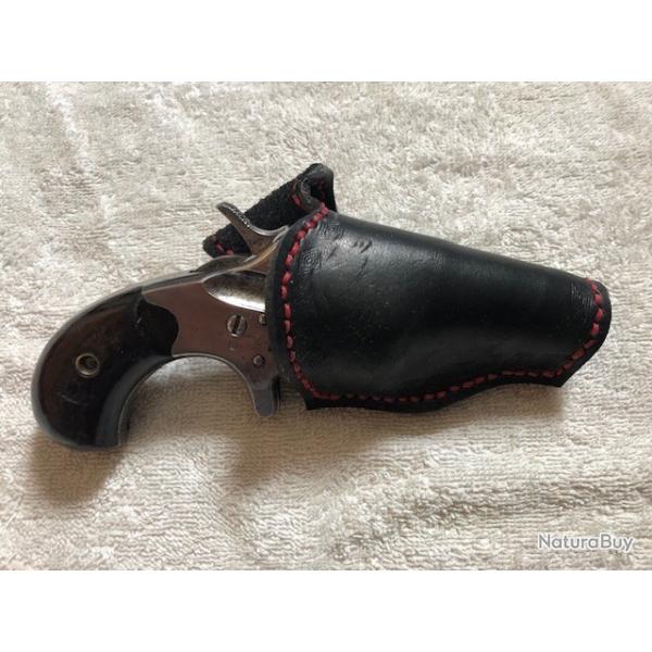 Etui / Holster Colt New Line 41 LC en Cuir Noir