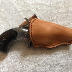 Etui / Holster Colt New Line 41 LC en Cuir Marron