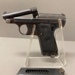 Manufrance rare pistolet type POLICEMAN calibre 7,65/32 acp pour collection et tir sportif