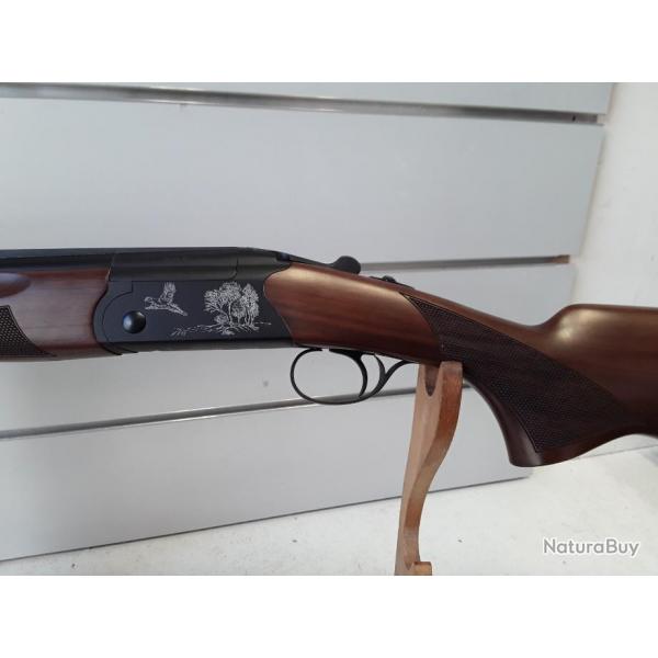 8364 FUSIL SUPERPOSE HUGLU EAGLE BLACK PERDRIX FAISAN  CA20 CH76 CAN71CM BOIS NEUF DESTOCKAGE