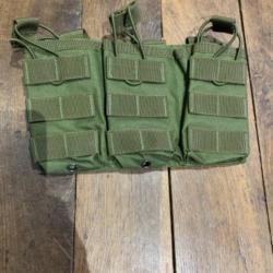 Portes chargeurs airsoft molle vert