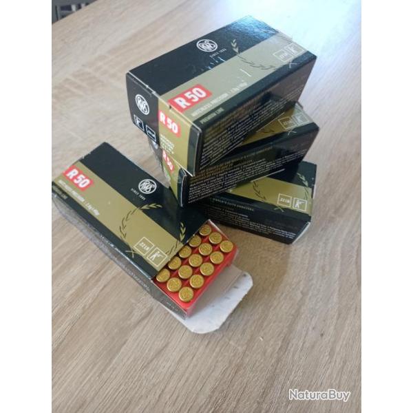 munitions RWS R50 slectiones x4