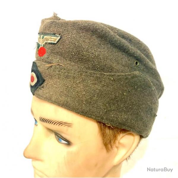 Ancien calot militaire Allemand Wehrmacht de la heer ww2